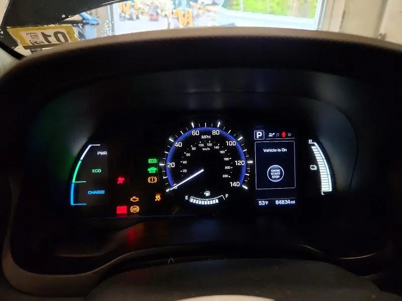 2019 HYUNDAI IONIQ BLUE  