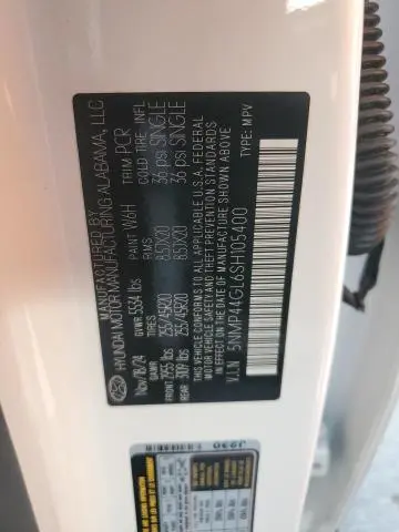 2025 HYUNDAI SANTA FE LIMITED  