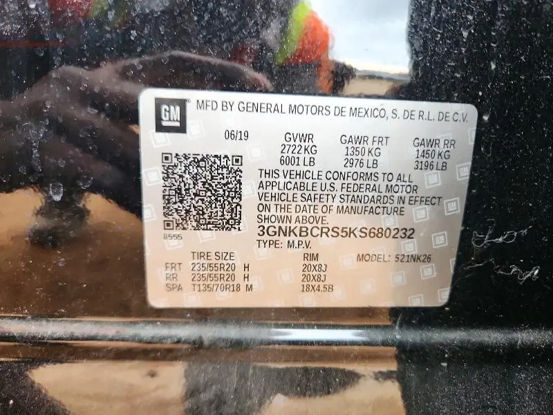 2019 CHEVROLET BLAZER 2LT  