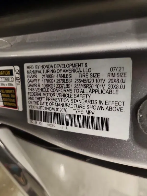 2021 ACURA RDX A-SPEC  