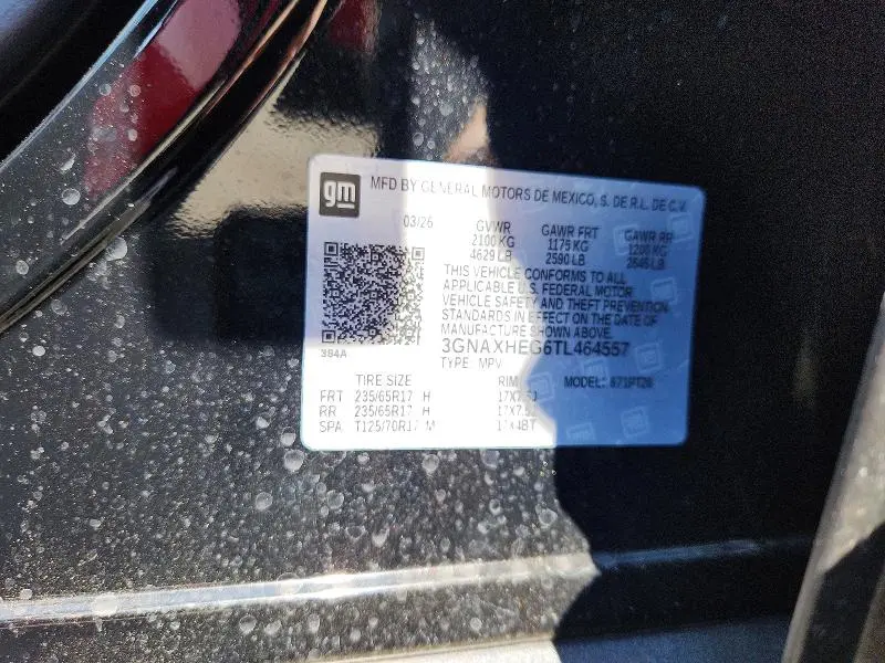 2026 CHEVROLET EQUINOX LT  