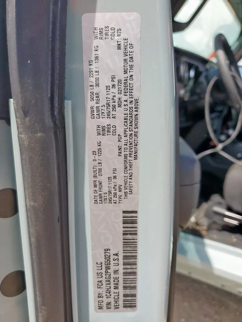 2023 JEEP WRANGLER SPORT  