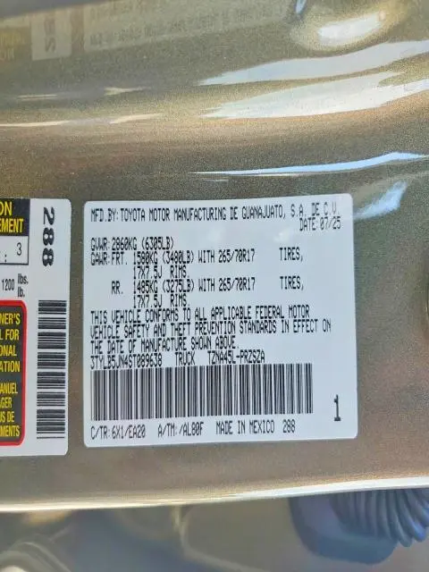 2025 TOYOTA TACOMA DOUBLE CAB  