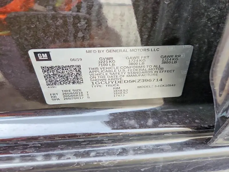2019 CHEVROLET SILVRDO LT   