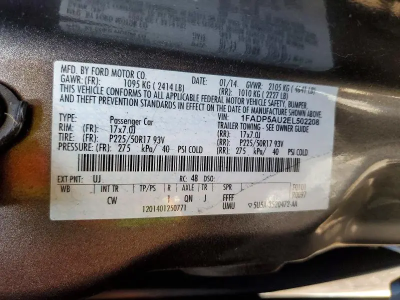 2014 FORD C-MAX SE  