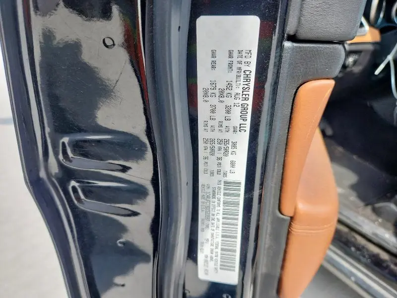 2013 JEEP GRAND CHEROKEE OVERLAND  