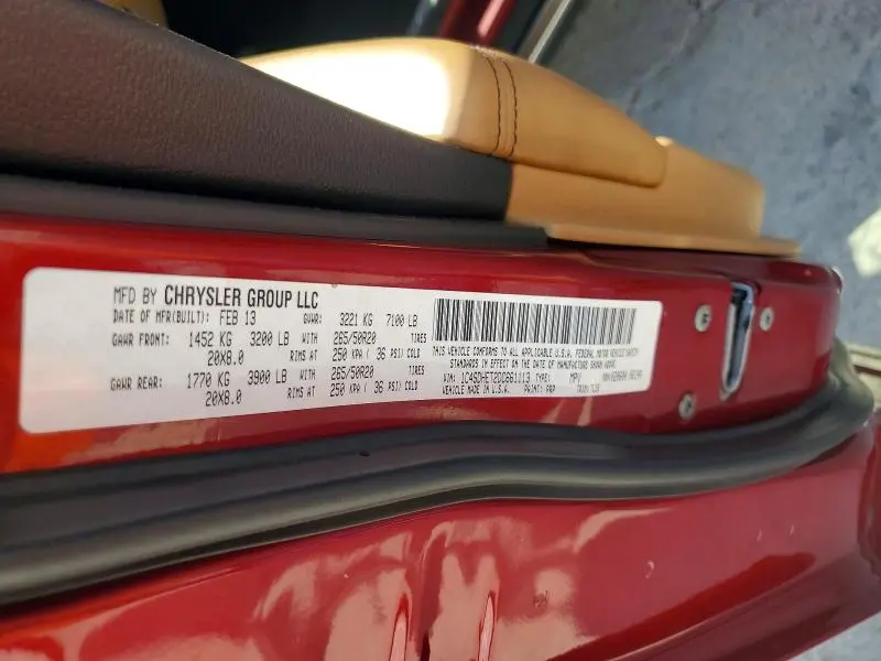 2013 DODGE DURANGO CITADEL  
