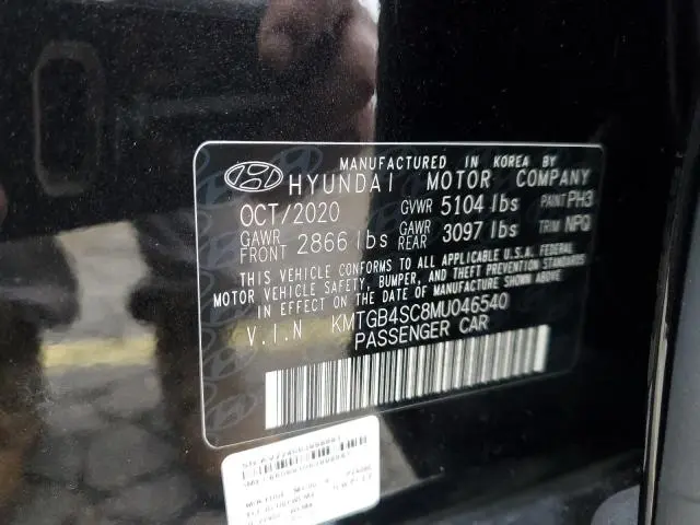 2021 GENESIS G80 BASE  