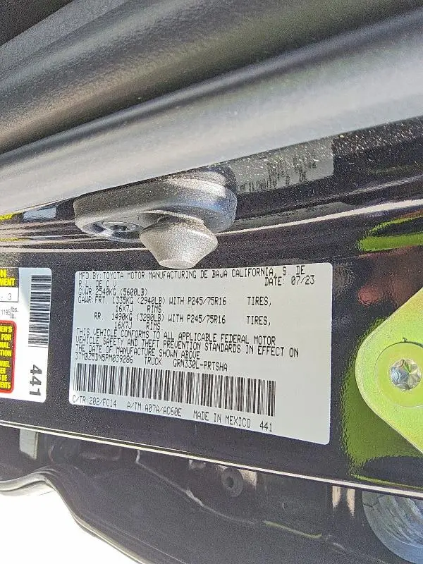 2023 TOYOTA TACOMA SR5 V6  