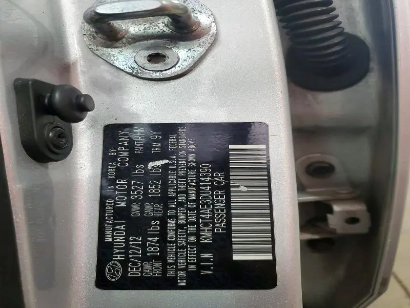 2013 HYUNDAI ACCENT GLS  