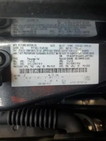 2017 FORD FOCUS TITANIUM