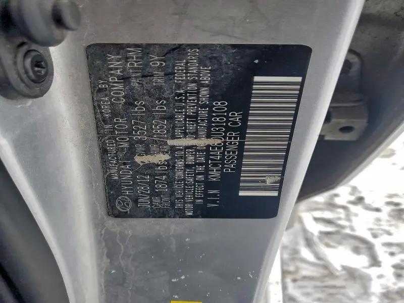 2013 HYUNDAI ACCENT GLS  