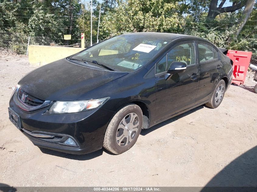 2013 HONDA CIVIC HYBRID  