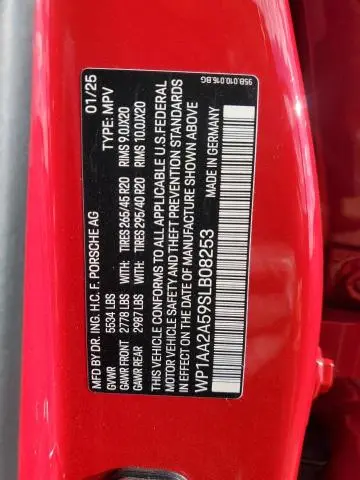 2025 PORSCHE MACAN BASE  