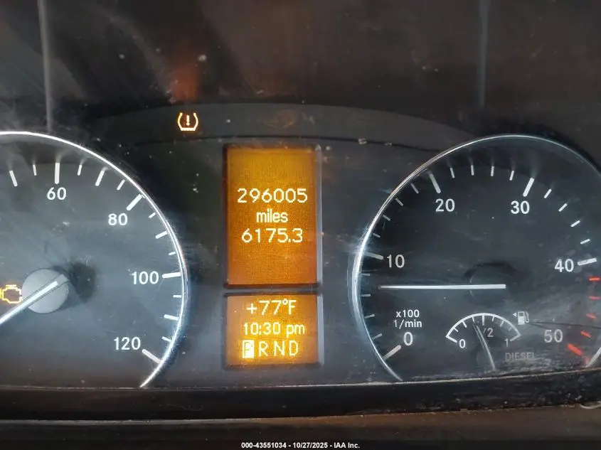 2012 MERCEDES-BENZ SPRINTER 2500 NORMAL ROOF