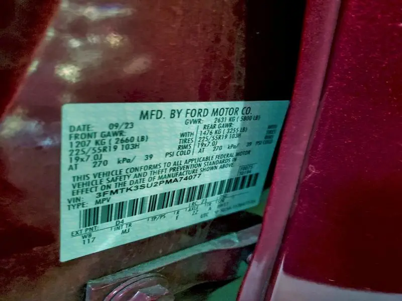 2023 FORD MUSTANG MACH-E PREMIUM  