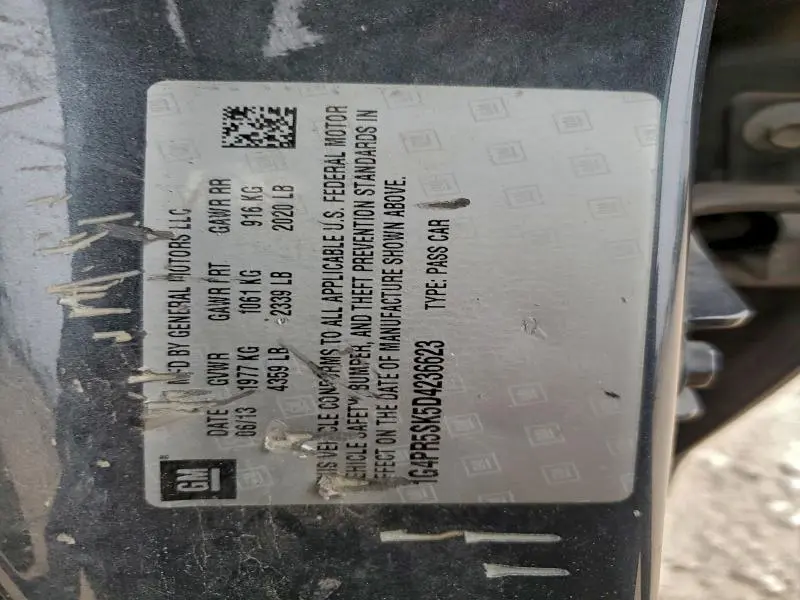 2013 BUICK VERANO CONVENIENCE  