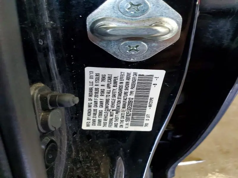 2013 HONDA CIVIC LX  