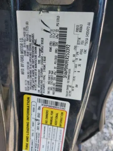 2014 FORD FUSION SE  
