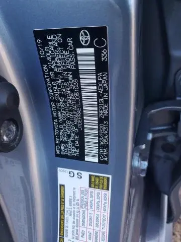 2020 TOYOTA COROLLA LE  