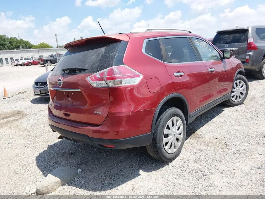 2016 NISSAN ROGUE S