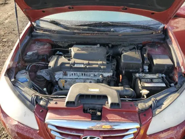 2010 HYUNDAI ELANTRA BLUE  