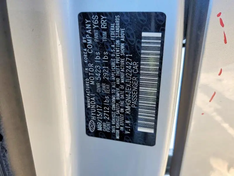 2018 GENESIS G80 BASE  