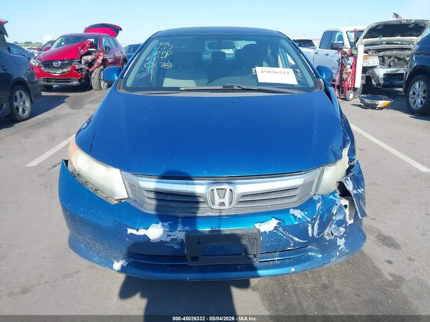 2012 HONDA CIVIC LX