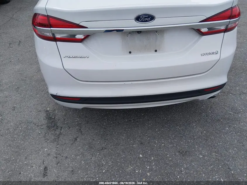 2018 FORD FUSION HYBRID S