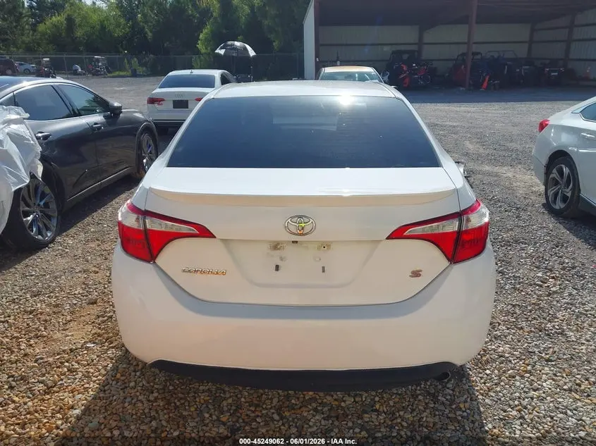 2015 TOYOTA COROLLA S