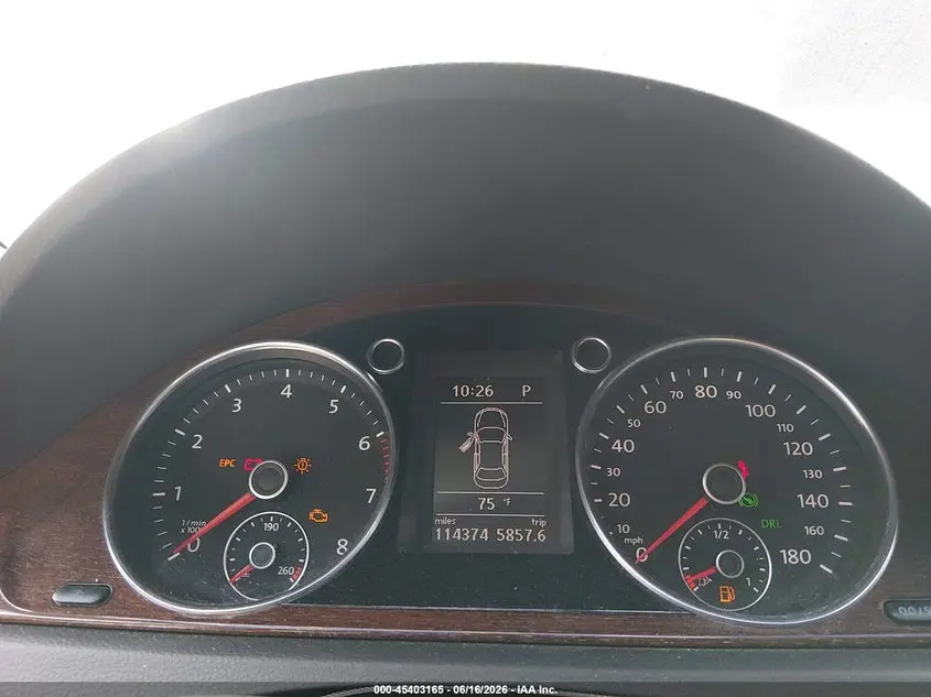 2012 VOLKSWAGEN CC LUX PLUS