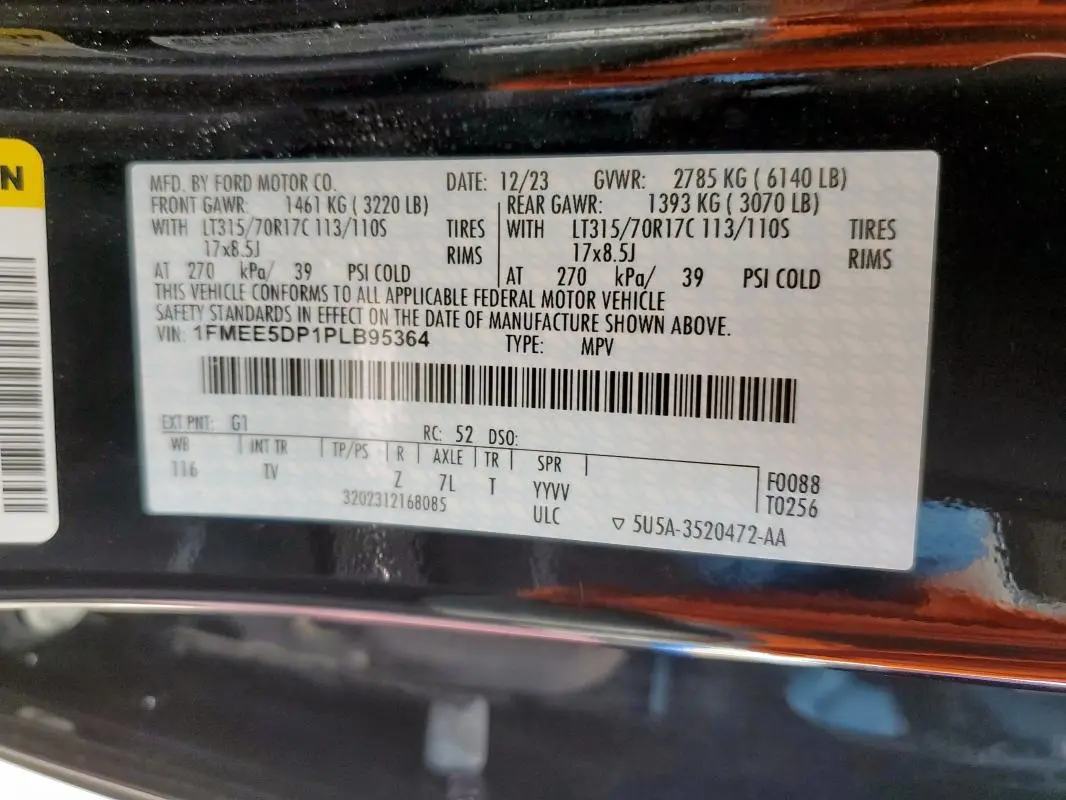 2023 FORD BRONCO BASE  