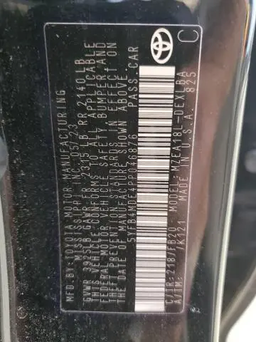 2023 TOYOTA COROLLA LE  