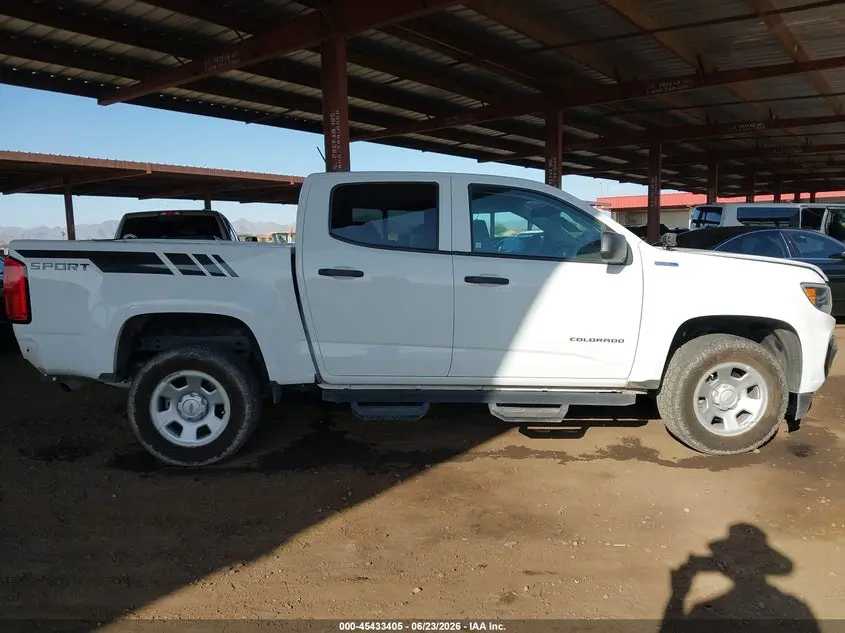 2022 CHEVROLET COLORADO 2WD  SHORT BOX WT
