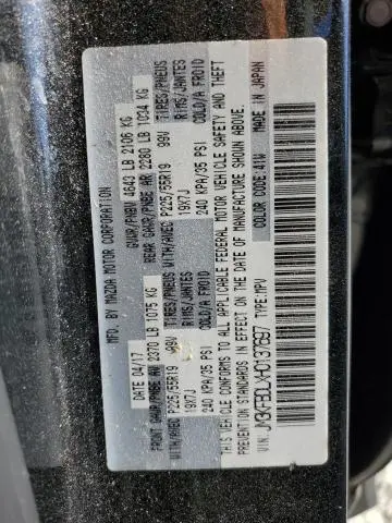 2017 MAZDA CX-5 GRAND TOURING  