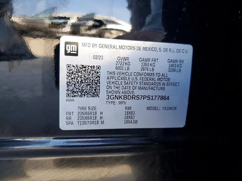 2023 CHEVROLET BLAZER 3LT  
