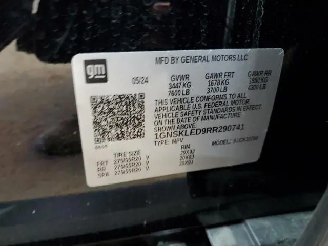 2024 CHEVROLET TAHOE K1500  