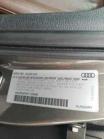 2015 AUDI A3 PREMIUM PLUS  