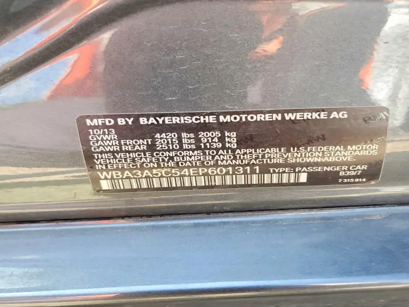 2014 BMW 328 I  