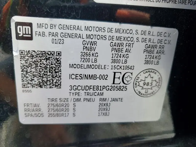 2023 CHEVROLET SILVERADO K1500 LT TRAIL BOSS  