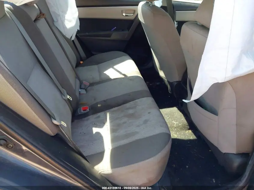 2019 TOYOTA COROLLA LE