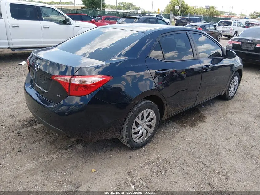 2018 TOYOTA COROLLA LE