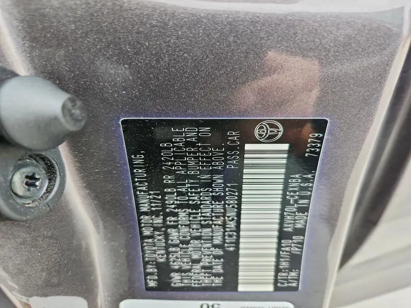2022 TOYOTA CAMRY LE  
