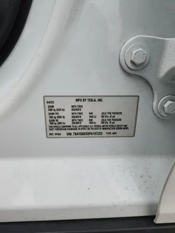 2023 TESLA MODEL Y   