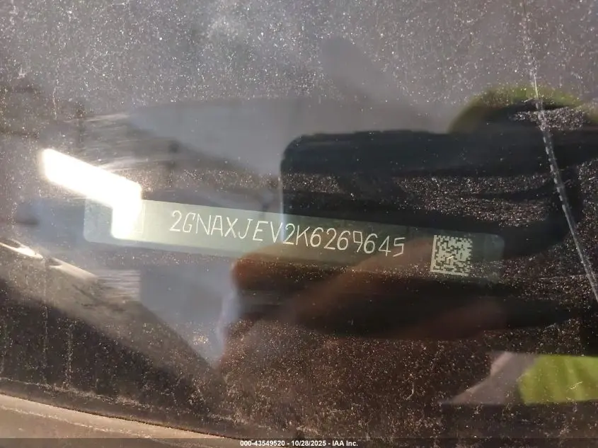 2019 CHEVROLET EQUINOX LT