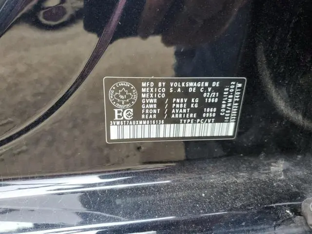 2021 VOLKSWAGEN GTI S  