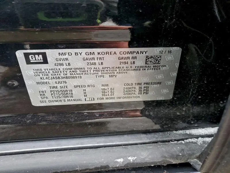 2017 BUICK ENCORE PREFERRED  