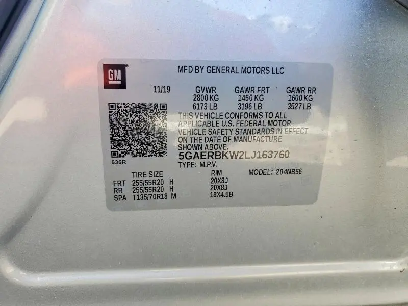 2020 BUICK ENCLAVE ESSENCE  