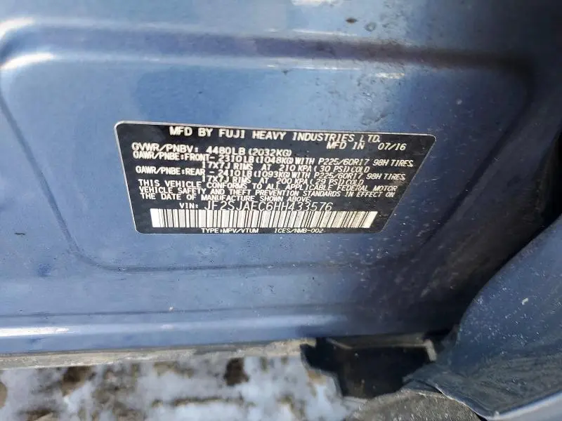 2017 SUBARU FORESTER 2.5I PREMIUM  