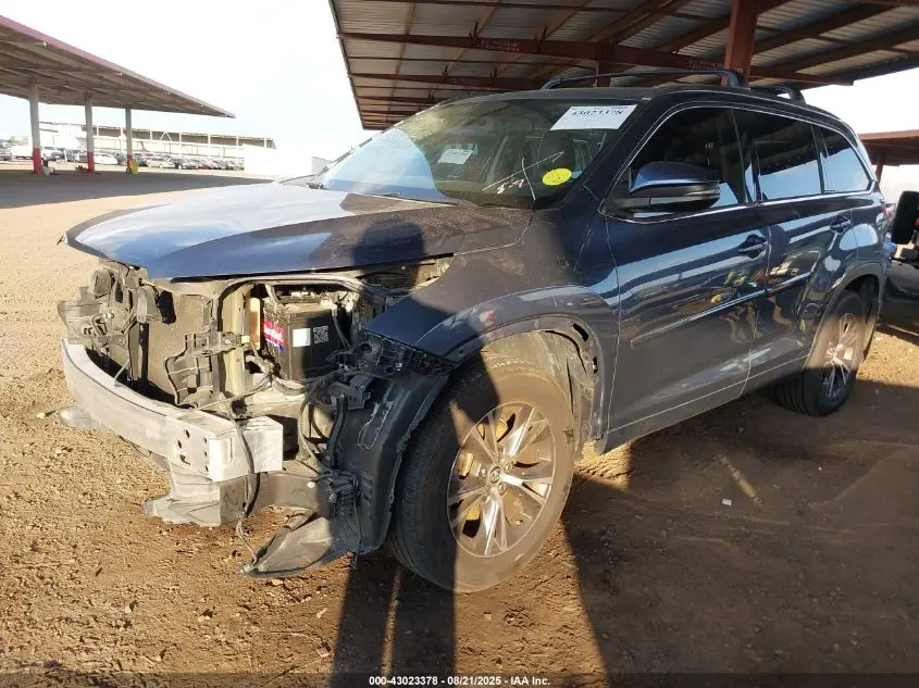 2016 TOYOTA HIGHLANDER XLE V6